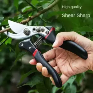 Tijeras de Podar de Yunque para Jardín y Huerto - Corte 26mm